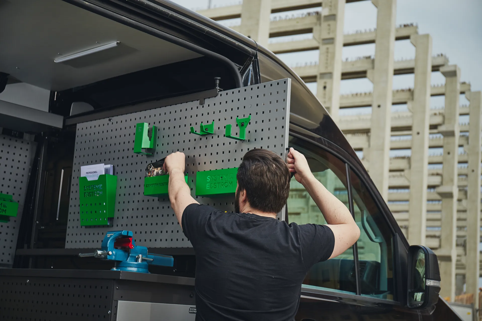 Bilinredning i Volkswagen Crafter